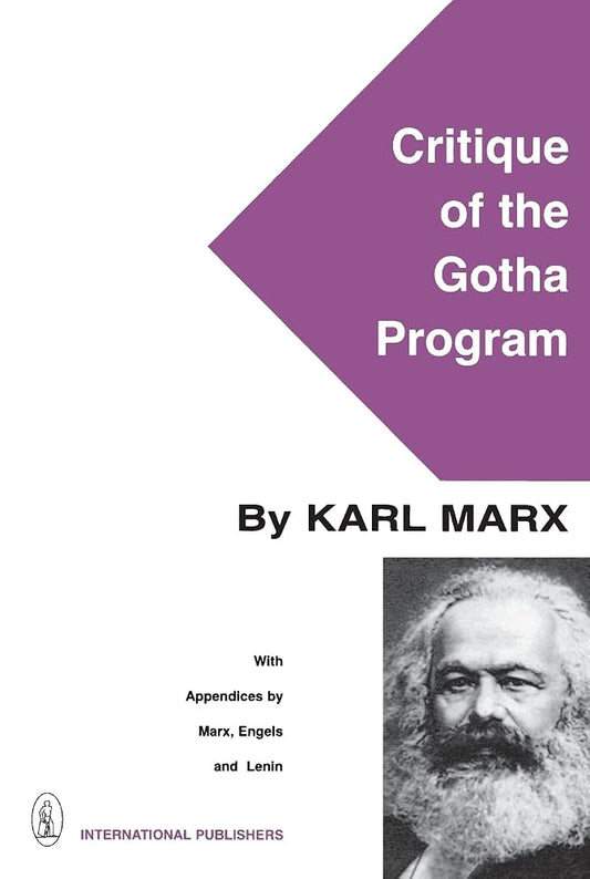 Critique of the Gotha Program cover image